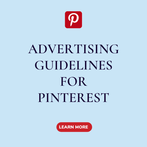 advertising guidelines for Pinterest logo